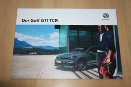 VW Golf GTI TCR Prospekt 1/2019
