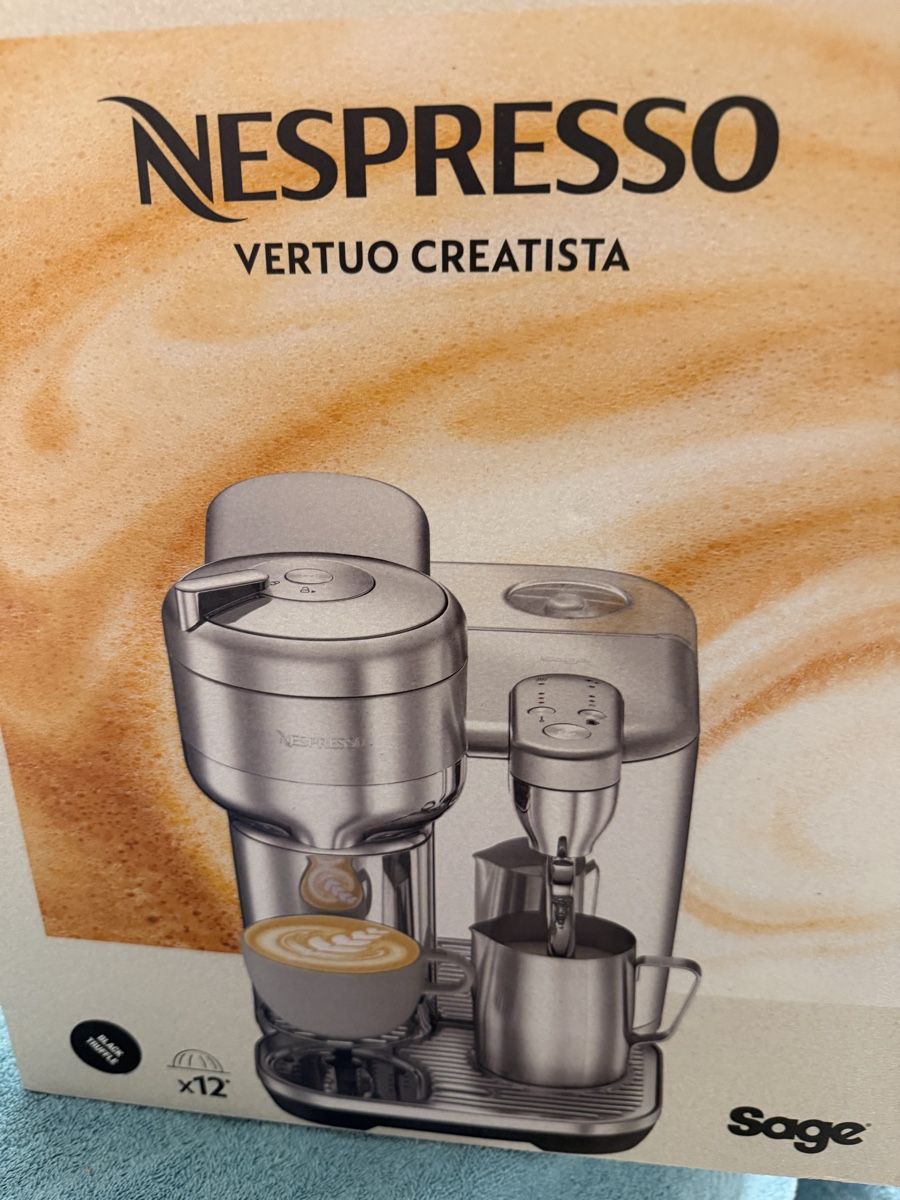 Nespresso Macchine per caffè & Macchine per espresso: Nespresso Sage Vertuo Creatista – Nuovo e nell'imballaggio originale da Beromünster venduto da Ctempo