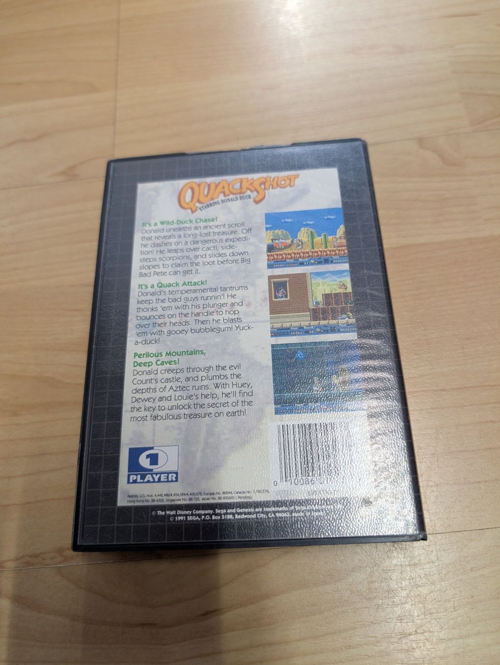 Spiele: Quackshot Sega Mega Drive – Gebraucht aus Giubiasco von Ticinerd 1