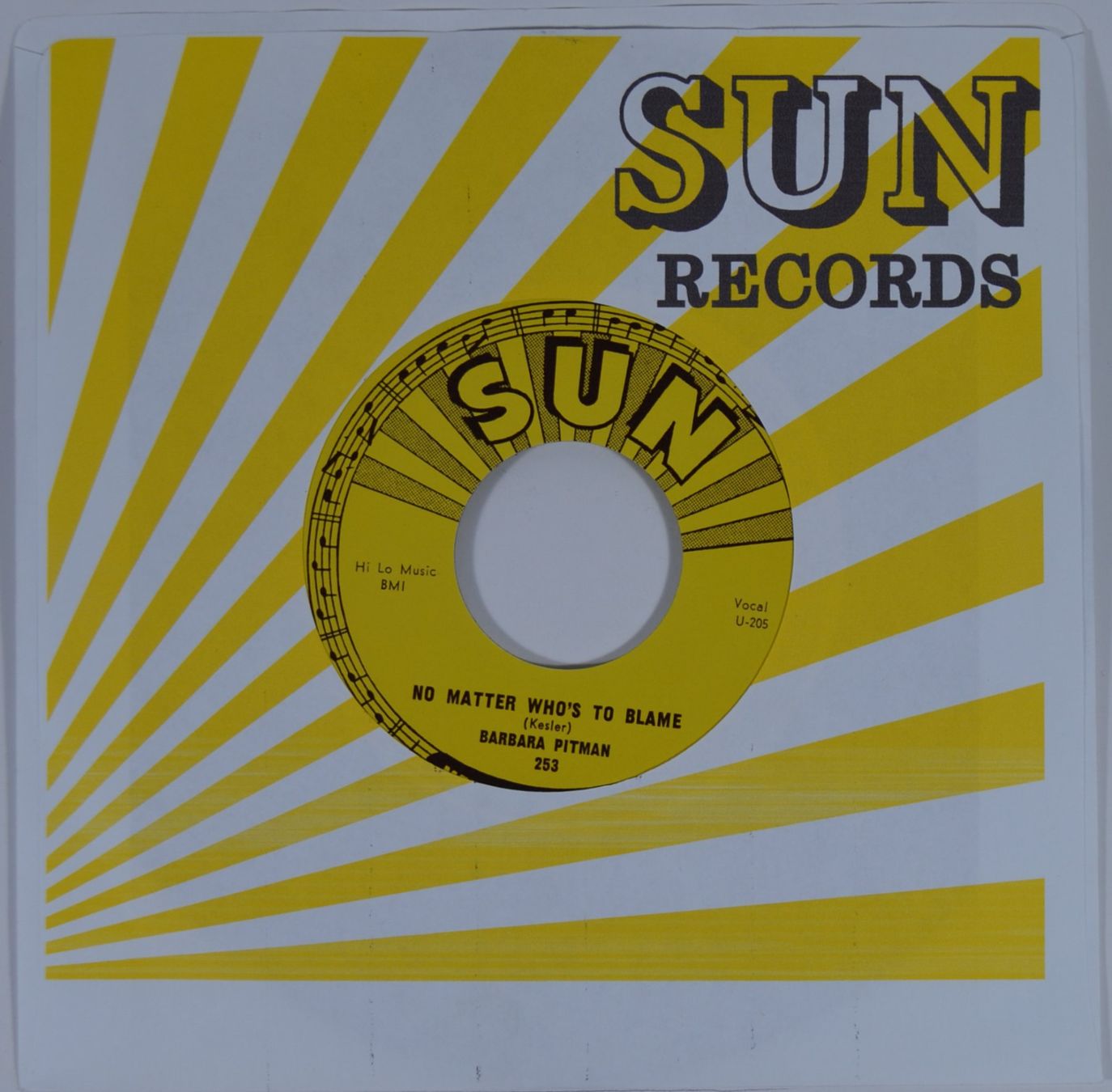 Schallplatten: Single: BARBARA PITTMAN - I Need A Man (SUN 253) – Neu (gemäss Beschreibung) aus Frenkendorf von Yard-Sale-2000 1