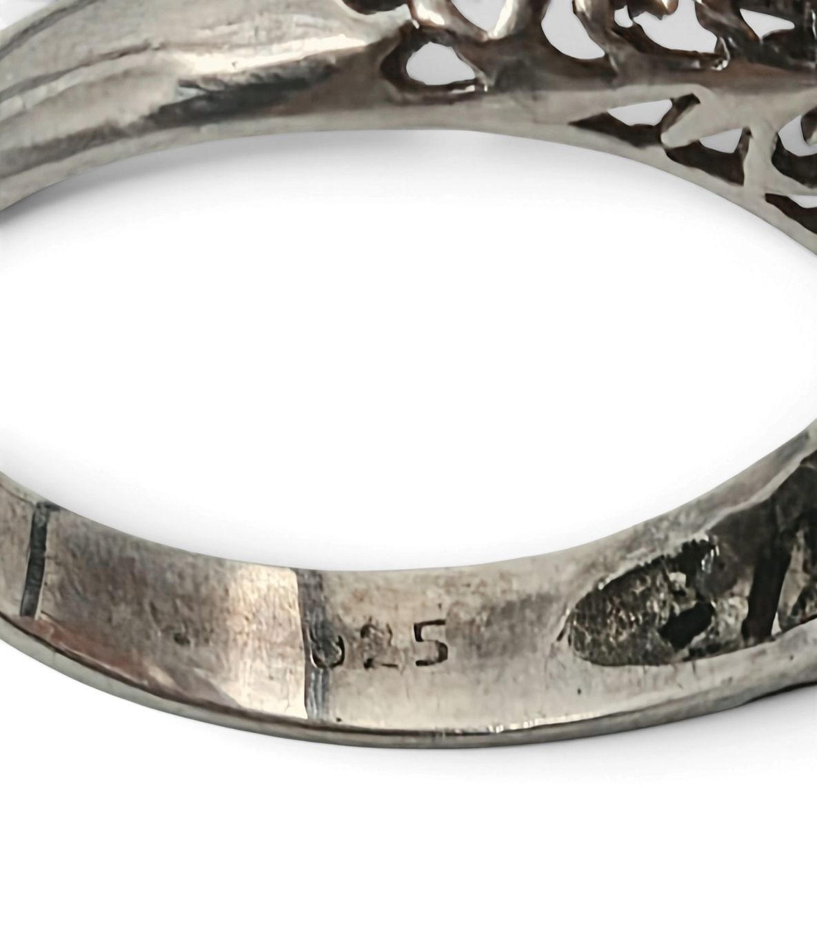Ringe: JUGENDSTIL RING SILBER & Spinell vintage  – Gebraucht aus Clarens von Rimany 4