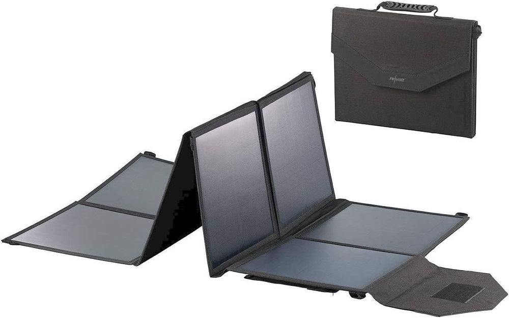 Dispositivi a energia solare: reVolt mobiles faltbares Solarpanel 100W – Nuovo e nell'imballaggio originale da Bottighofen venduto da zaap 1