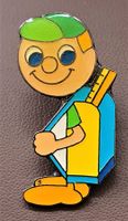 Q660 - Pin Schüler Rücksack / Schule macht Spass