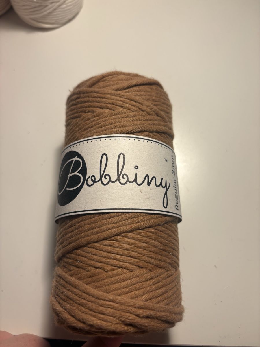 Cordelettes & Fils: Bobbiny Makramee Garn • Caramel • 3mm • neu – Neuf avec emballage d'origine à Flumenthal par algr4444