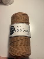Bobbiny Makramee Garn • Caramel • 3mm • neu