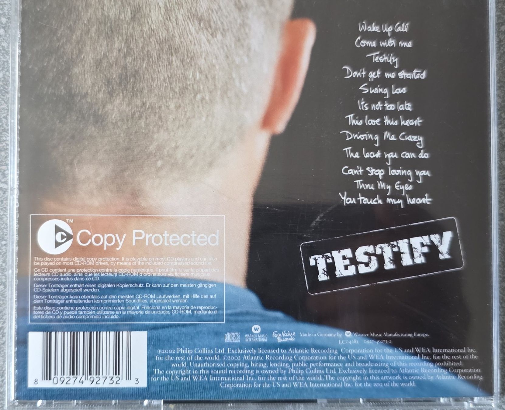CDs: Music CD - Phil Collins - Testify – D'occasion à Oetwil am See par fineli2 1