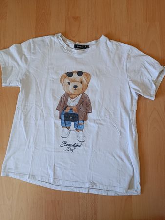 T-shirt avec motif ours taille S/M 