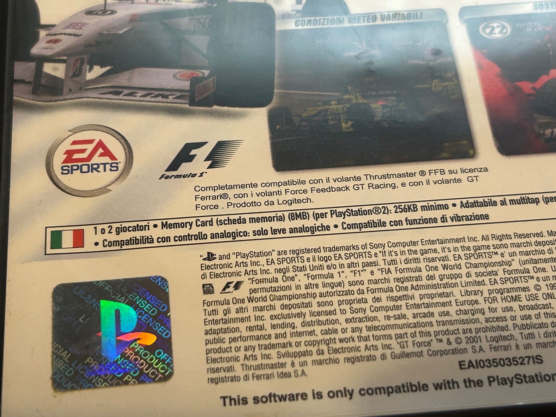 Giochi: F1 2001 (PS2) – Usato da Biasca venduto da BagOfTruth 2
