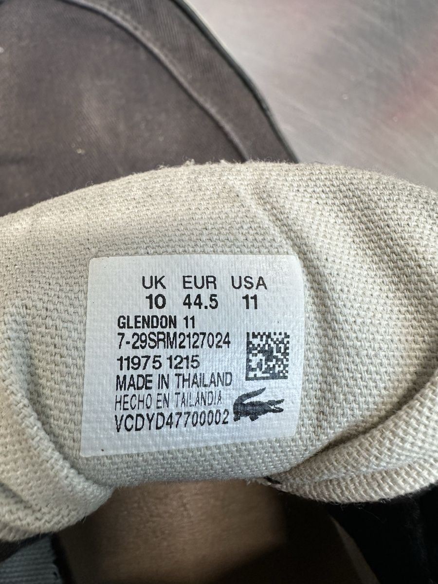 Lacoste Scarpe da uomo: Lacoste Glendon Sneaker – Usato da Schwende venduto da weesli 3