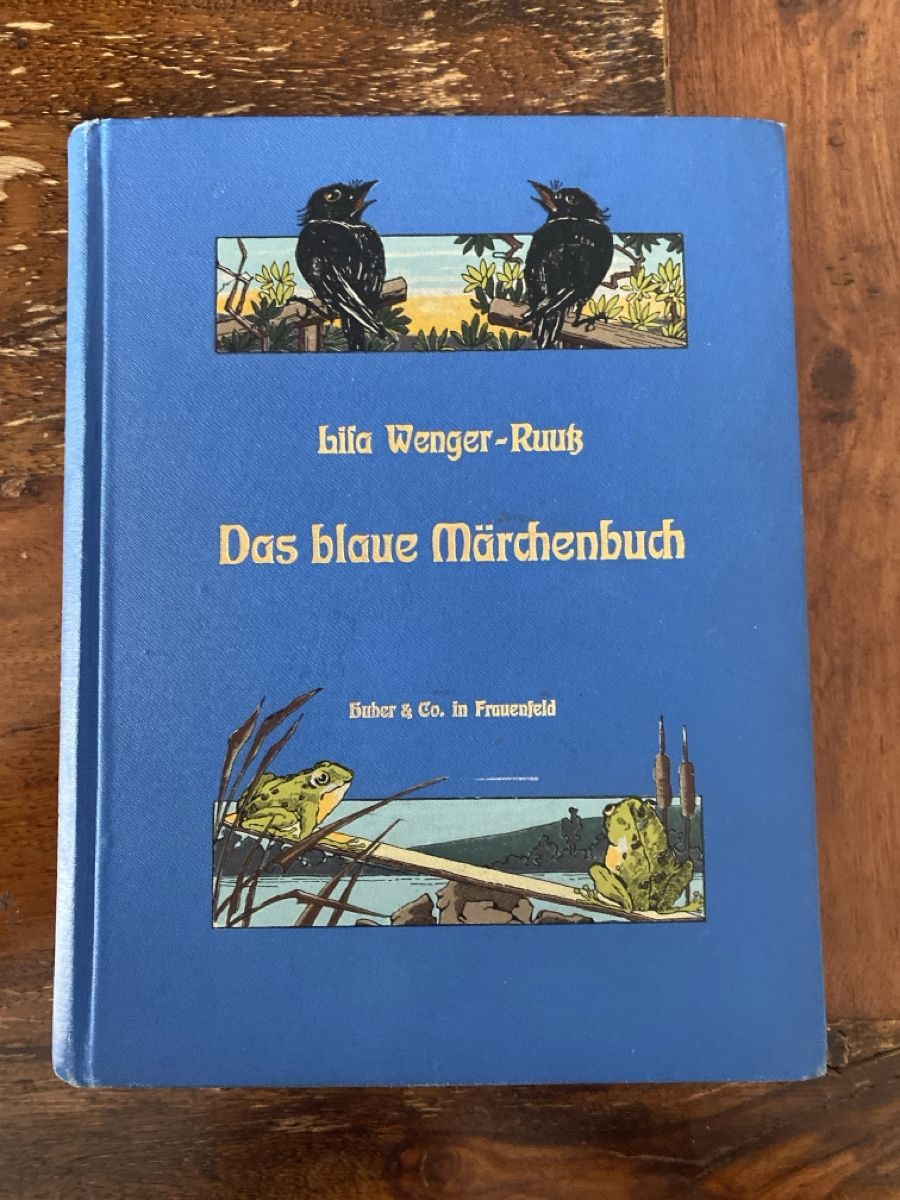 Libri: Antikes Kinderbuch "Das blaue Märchenbuch" 1919 – Usato da Berikon venduto da Samurai67ch