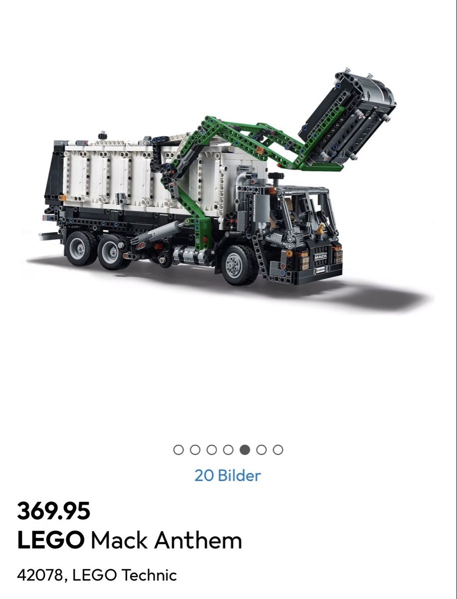 Lego Kit di costruzioni: LEGO Mack Anthem 42078, LEGO Technic – Usato da Luzern venduto da Sbalu1984