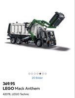 LEGO Mack Anthem 42078, LEGO Technic