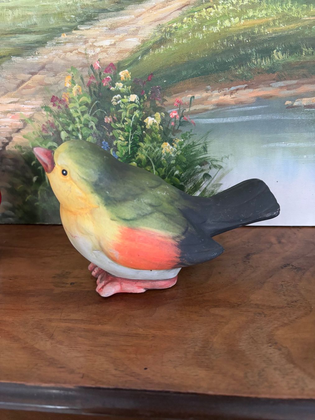 Statuette: Vogel und Fliegenpilz – Nuovo (secondo la descrizione) da Jegenstorf venduto da Hibiscus11 3