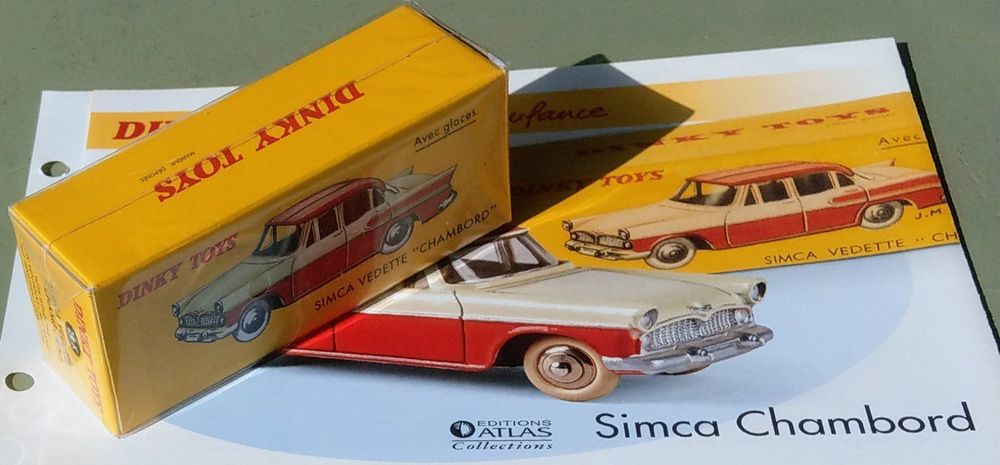 Jouet Dinky Toys - Simca Vedette Chambord Années 50-60 - 1/43 - Occasion
