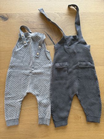 Latzhose aus Strick Grösse 68
