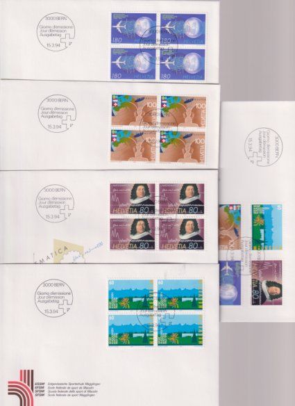 Alle Briefmarken: FDC-Serie 1994, Werbemarken – Neu (gemäss Beschreibung) aus Koblenz von Boerse6