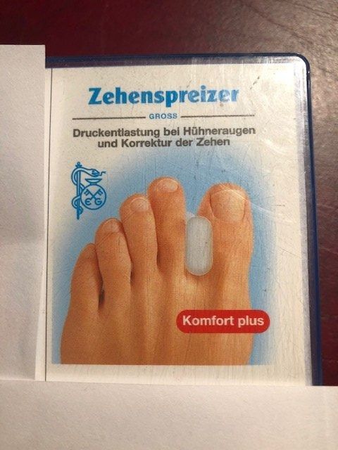 Pedicure: Zehenspreizer klein, mittel oder gross – Nuovo e nell'imballaggio originale da Nottwil venduto da Frontal