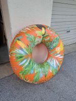 Bouée gonflable motif tropical