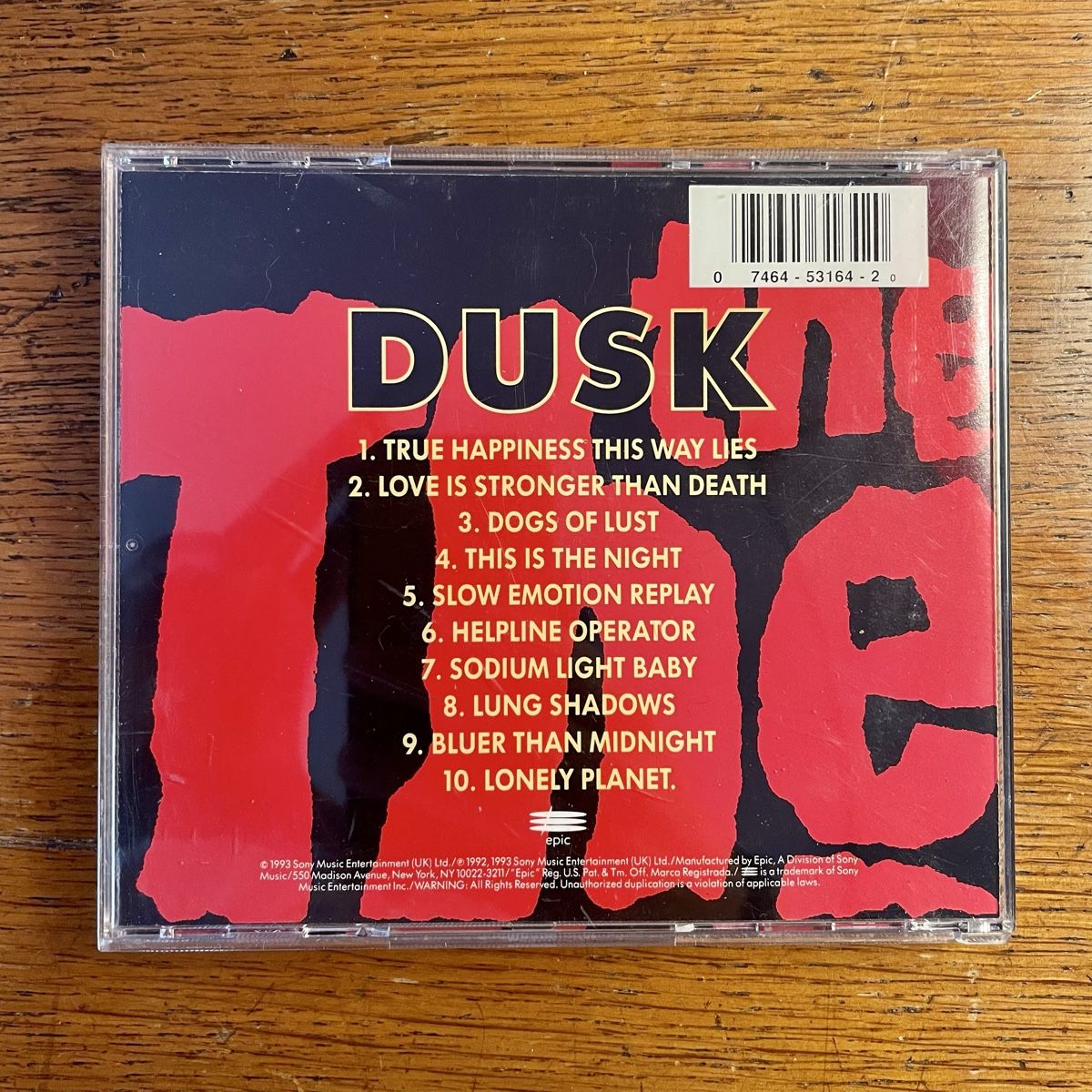 CD: The The - Dusk CD Album – Usato da Genève venduto da was_ksr9 1
