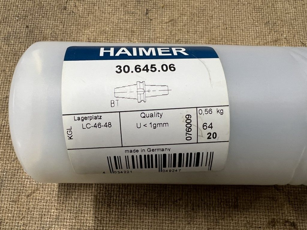 Attrezzi per industria metallurgica: Haimer BT40 Schrumpffutter, 6 x 60 – Usato da Zuchwil venduto da dragosmd-maschinen 5