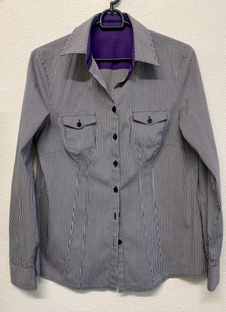 Bianca Bluse gestreift Gr. S, Top Zustand, Elegant