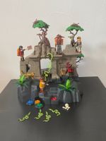 Playmobil - Dschungeltempel und Expeditionszelt, top Zustand
