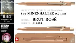 844.997 BRUT ROSÉ  * 849 PREMIUM * 844 Minenhalter 07 +Etui