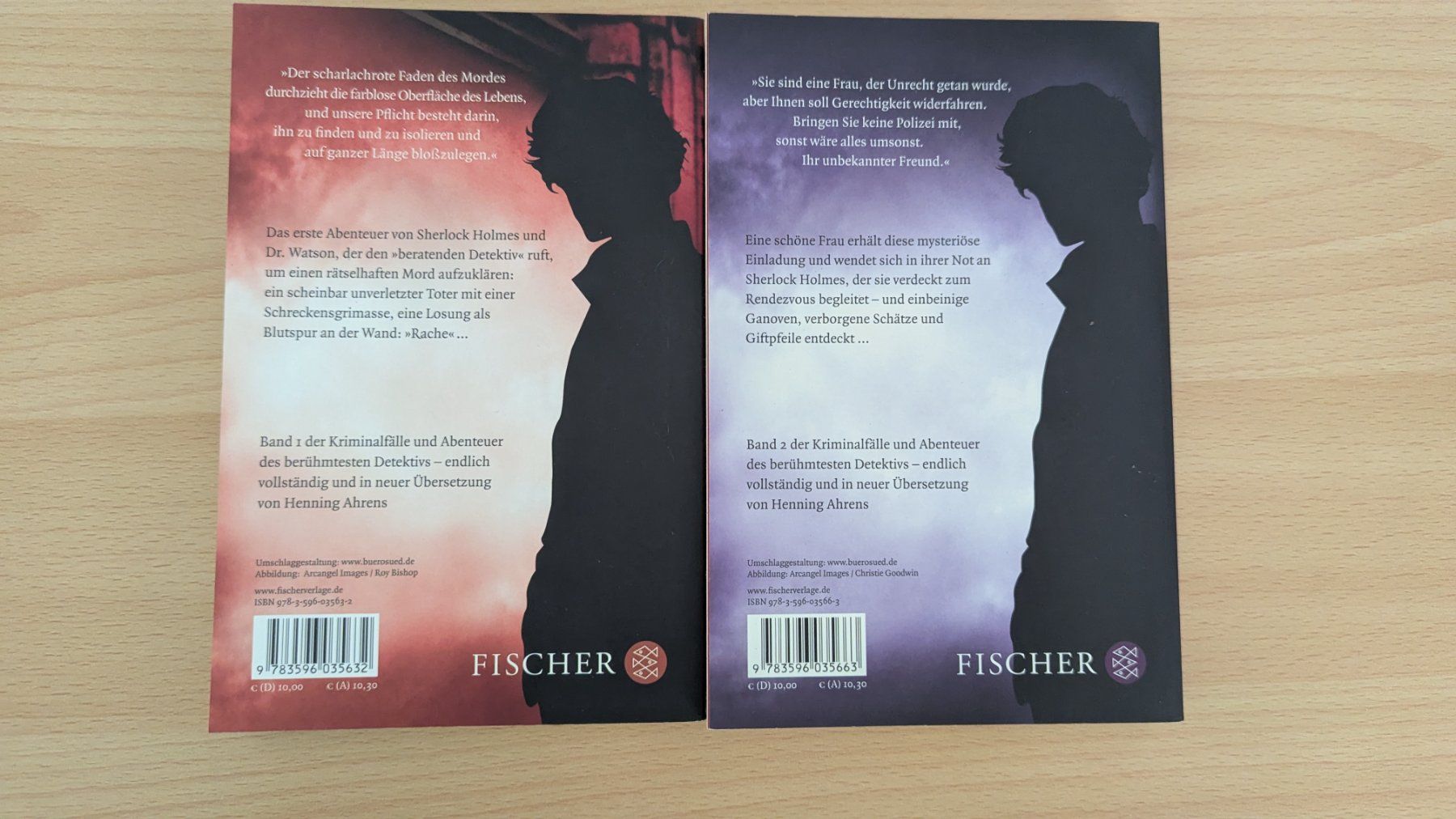 Libri: Sherlock Holmes zwei Bücher gebraucht – Usato da Rudolfstetten venduto da Unaaffchen 1