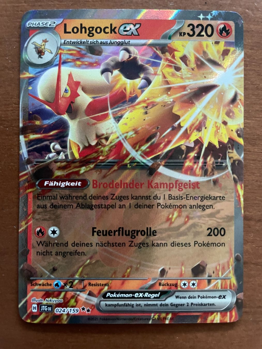 Pokémon Carte collezionabili: Pokemon Lohgock eX (Versand gratis) – Nuovo (secondo la descrizione) da Chur venduto da Angerson