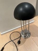 Schicke Lampe, Schwarz/Chrom Design, Top Zustand!