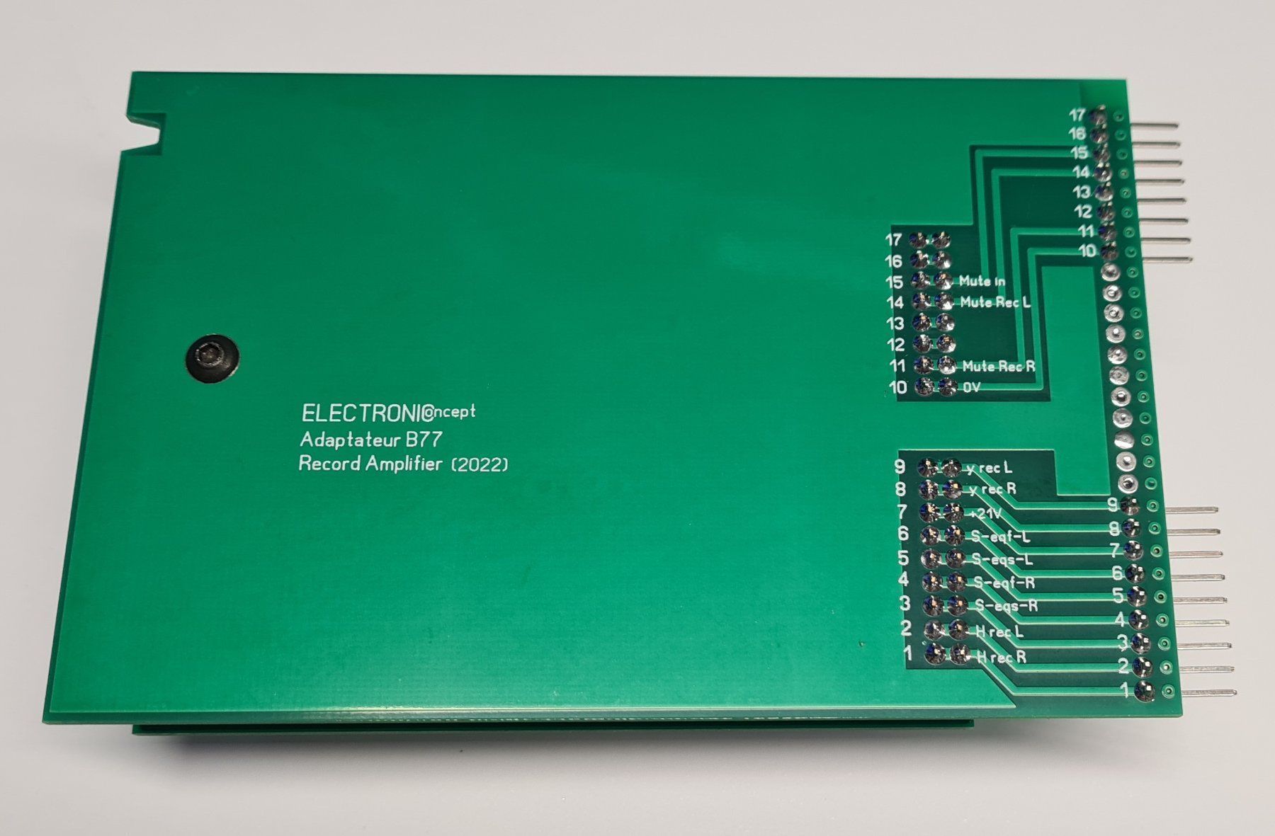 Revox Apparecchi a nastro: PCB - B77 Record Amplifier - Release 9.5/19 (1.177.230) – Usato da St-Cierges venduto da Pestol 4