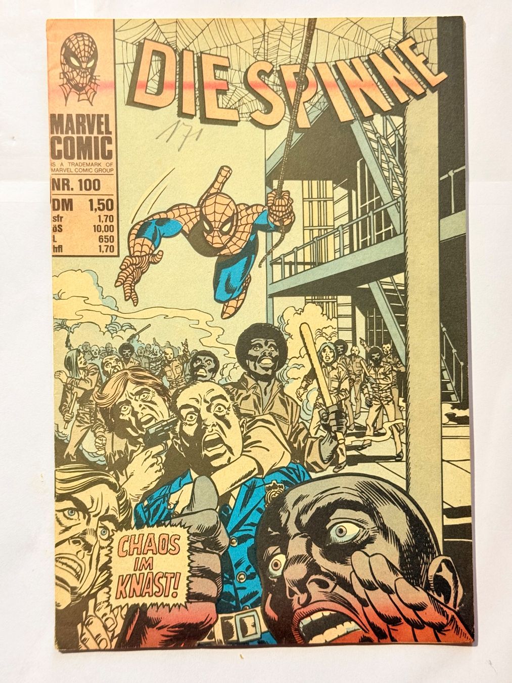Fumetti: Die Spinne Marvel Comic Williams Nr. 100 - Chaos im Knast! – Usato da Zuerich venduto da SonderArt-Wertgut