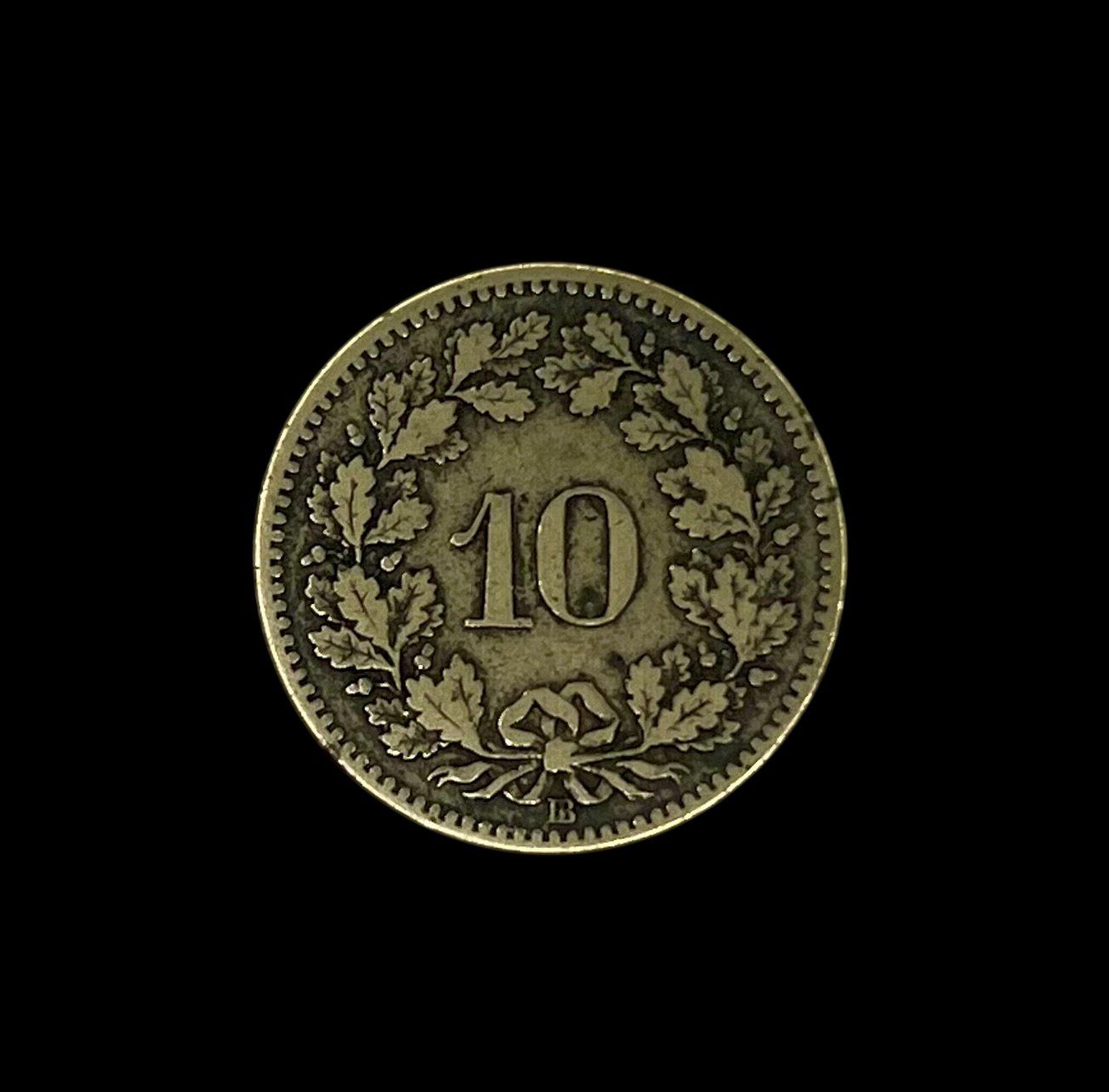 Toutes les monnaies: 1 x 10 cents 1850 – D'occasion à Sion par numision 1