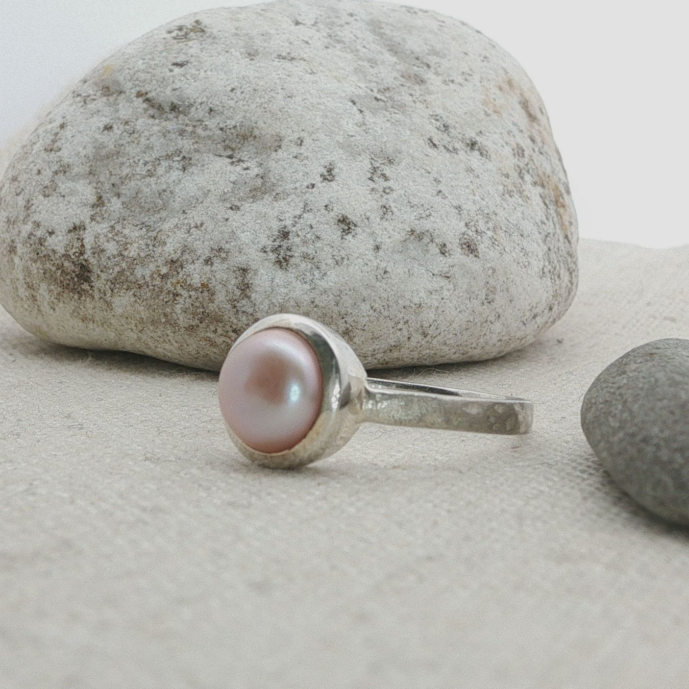 Olga Ribler Ringe: Feiner Silber Ring 925 mit Perle Grösse 61 – Neu (gemäss Beschreibung) aus Luzern von Schmuckoutlet 4