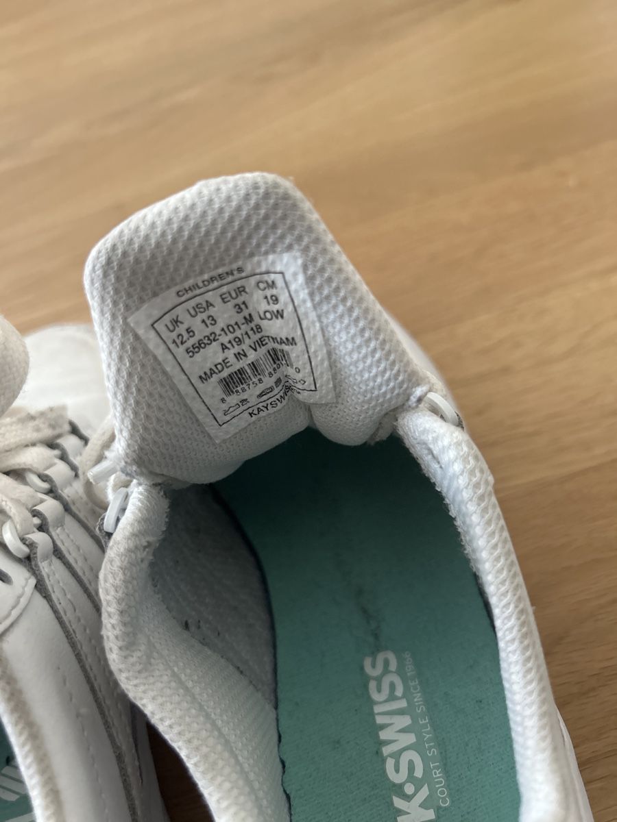 Schuhe für Jungen: K-Swiss Sneaker Unisex Kinder – Gebraucht aus Schlieren von Gizmo8952 4