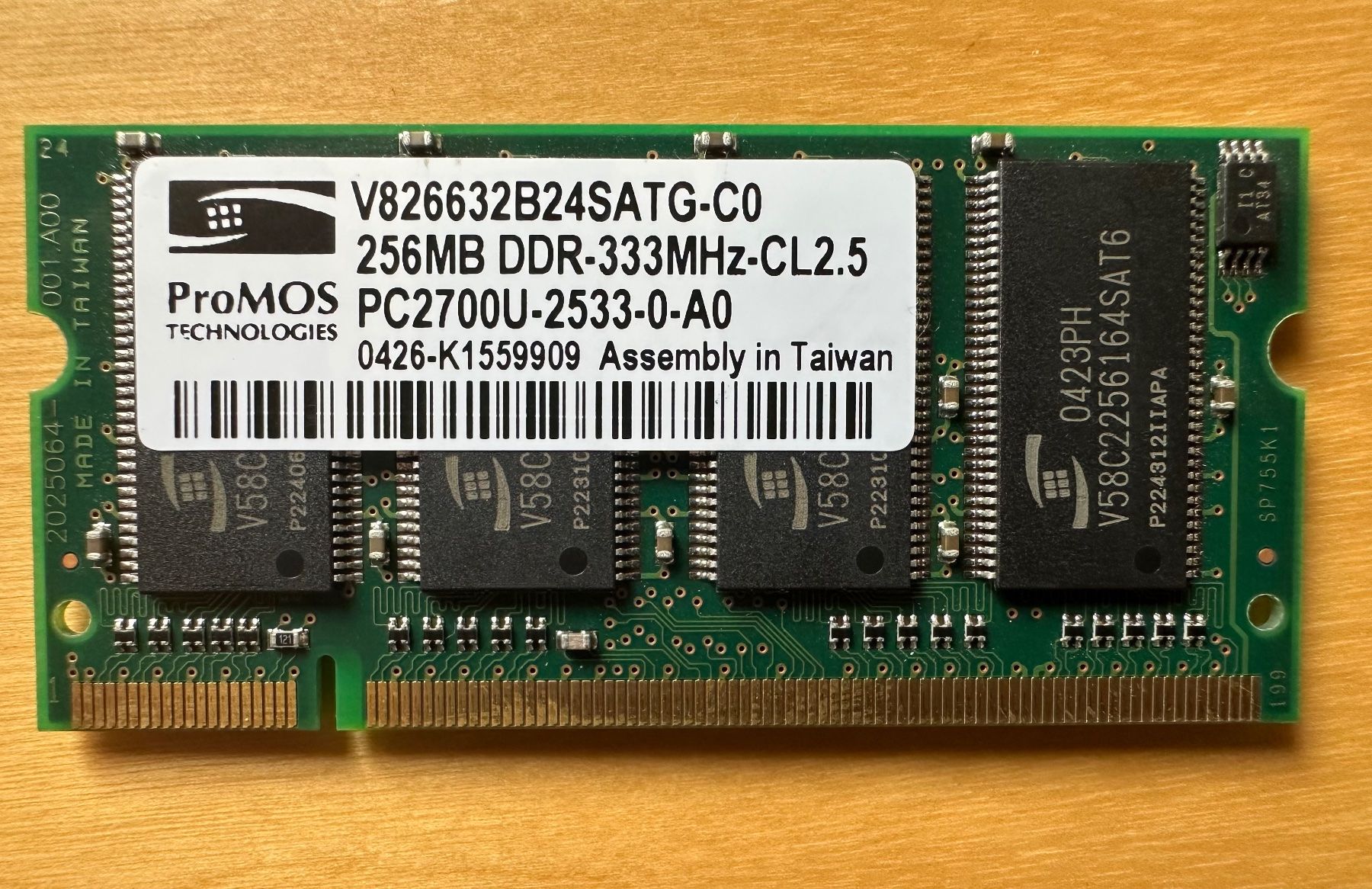 Kingston Mémoires / RAM: DDR RAM Modul 256 MB – D'occasion à Hittnau par har_7ndb 1