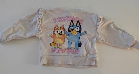Mädchen Pullover Bluey Friends, Grösse 104, guter Zustand
