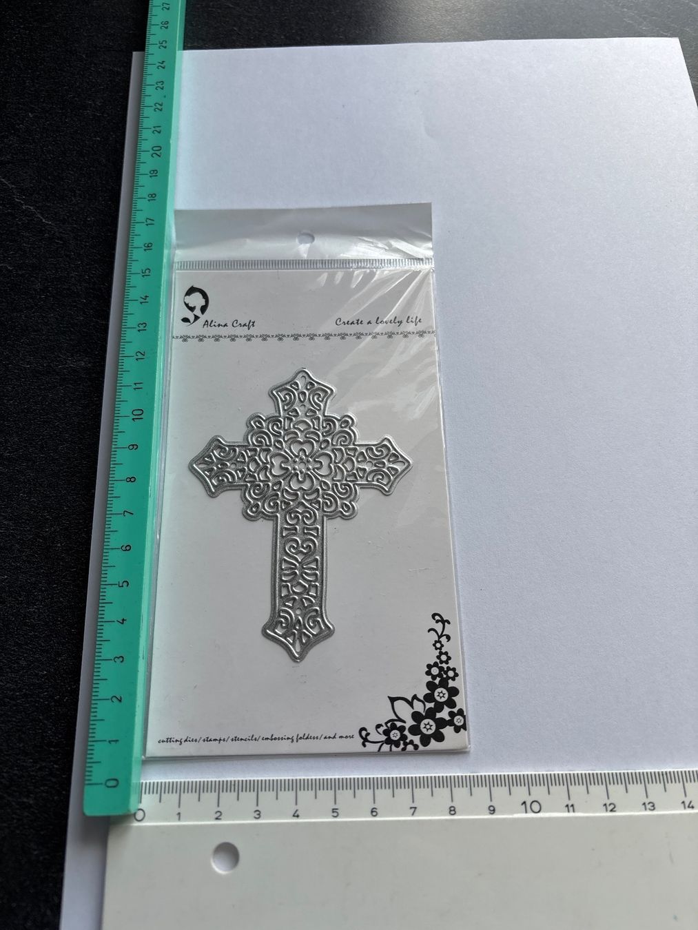 Schablonen: Stanzschablone Kreuz – Neu und originalverpackt aus Amriswil von SCHLOSSGEISTLI