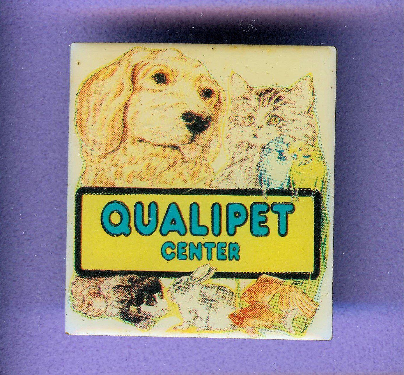 Placchette & Badge: QUALIPET  CENTER – Usato da Winterthur venduto da Sammleroase
