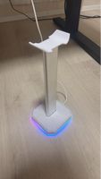 Kopfhörer Halterung mit RGB Beleuchtung - Top Zustand!