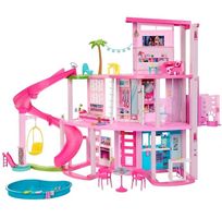 Barbie Traumhaus mit Rutsche und Pool, bespielt, guter Zu...