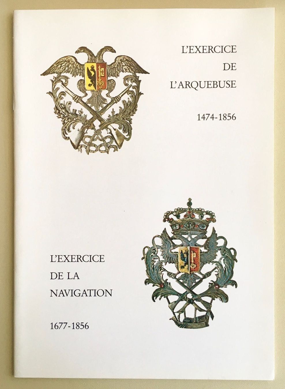 Libri: Brochure - Exercices Arquebuse et Navigation de 1993 – Nuovo (secondo la descrizione) da Carouge GE venduto da pierre956