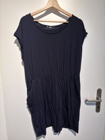 H&M Schönes Sommerkleid, marineblau, Gr. L