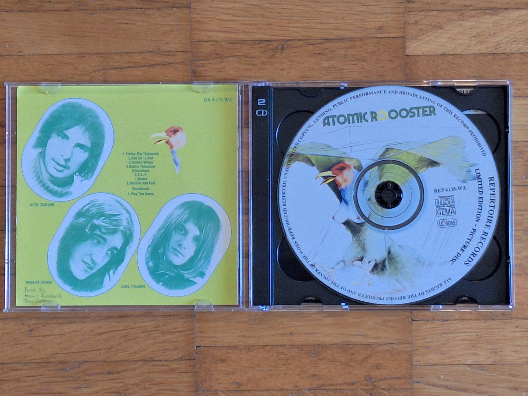 CDs: Atomic Rooster, Same / Death Walks Behind You - 2 CD DE – Neuf (Voir description) à Oberentfelden par Musicud 2