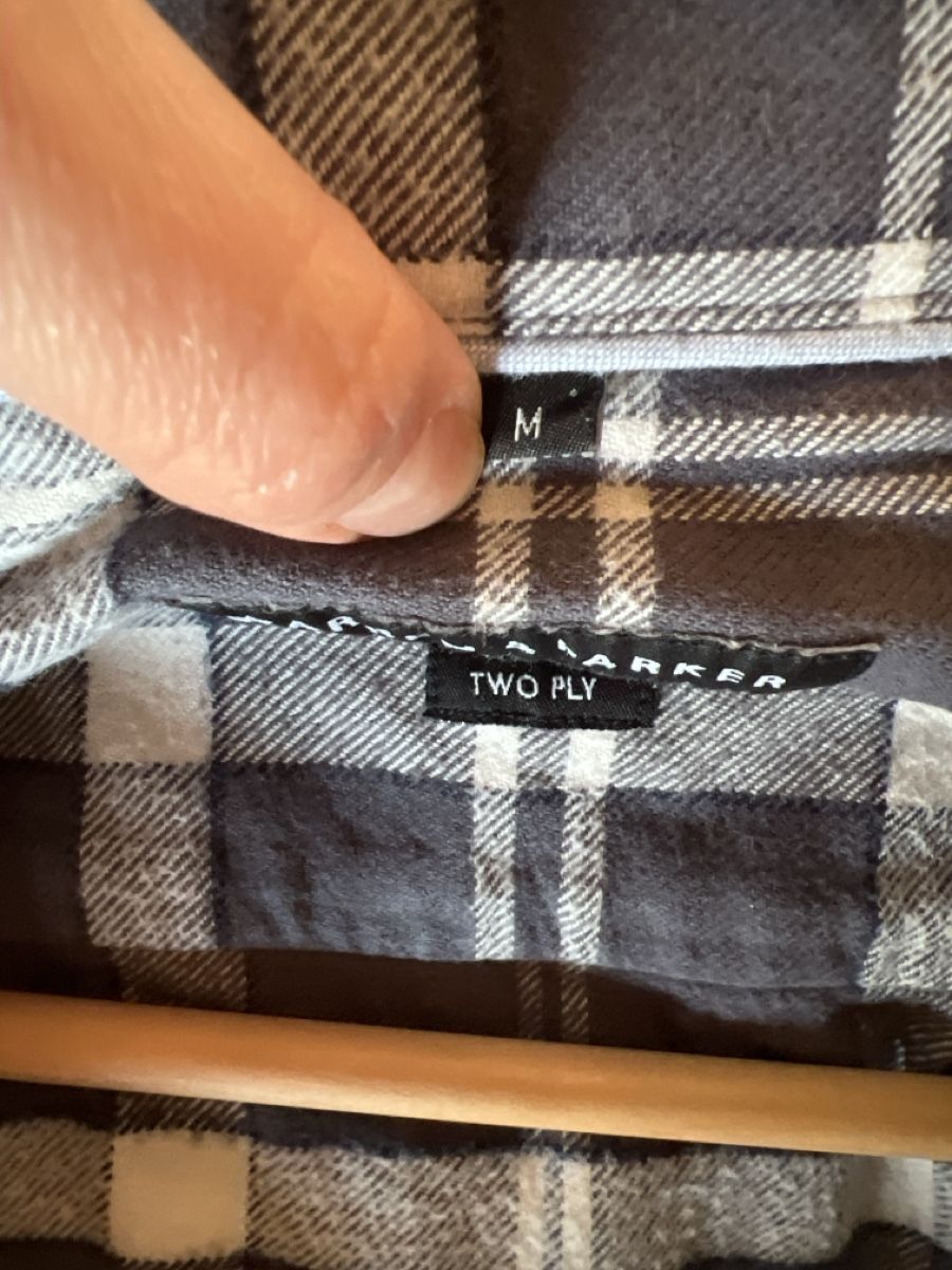 Camicie: Herren Hemd Gr. M leichter Flanell – Usato da Wallisellen venduto da sarinavs 4
