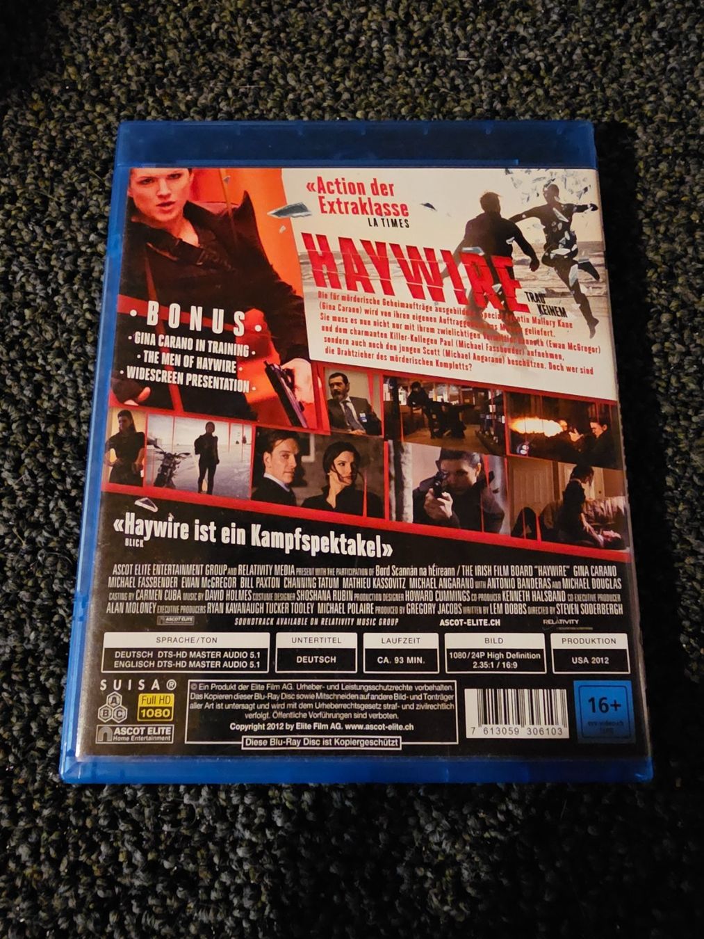 Alle DVDs: Haywire - Actionthriller Blu-ray Disc – Gebraucht aus Ruswil von jan_bxl5 1