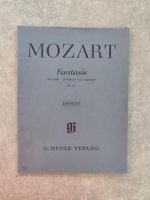 Notenblatt Mozart Fantasie d-moll KV 397 G. Henle Verlag
