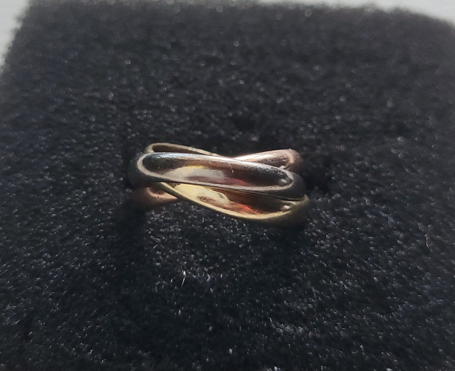 Anelli: Gold 585 Tricolour Ring – Usato da Wald ZH venduto da Dasilver 8