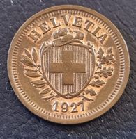 1 RAPPEN JAHR 1927 - SCHWEIZ / RAR
