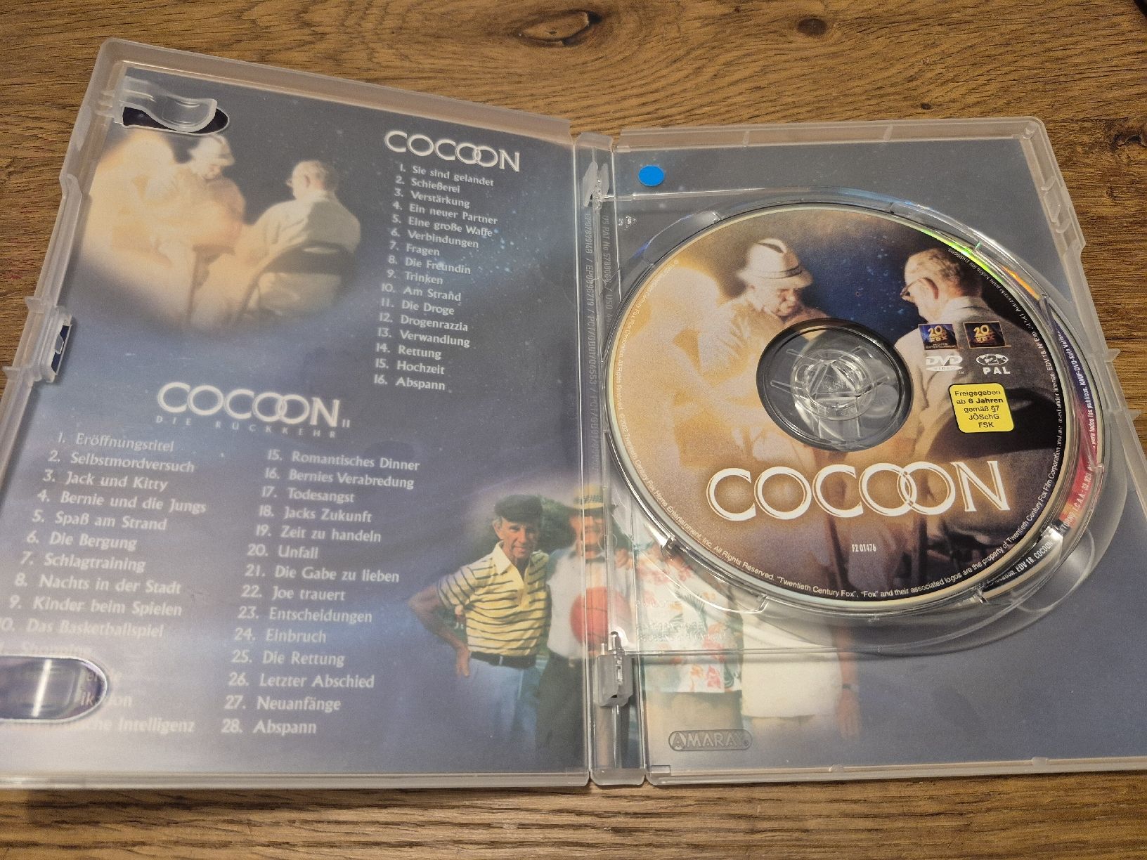 Alle DVDs: Cocoon & Cocoon II - Sci-Fi Klassiker (2 DVDs) – Gebraucht aus Oberembrach von giu_7ksd 2